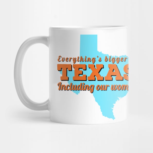 Everything is bigger in Texas including our women by Blazedfalcon